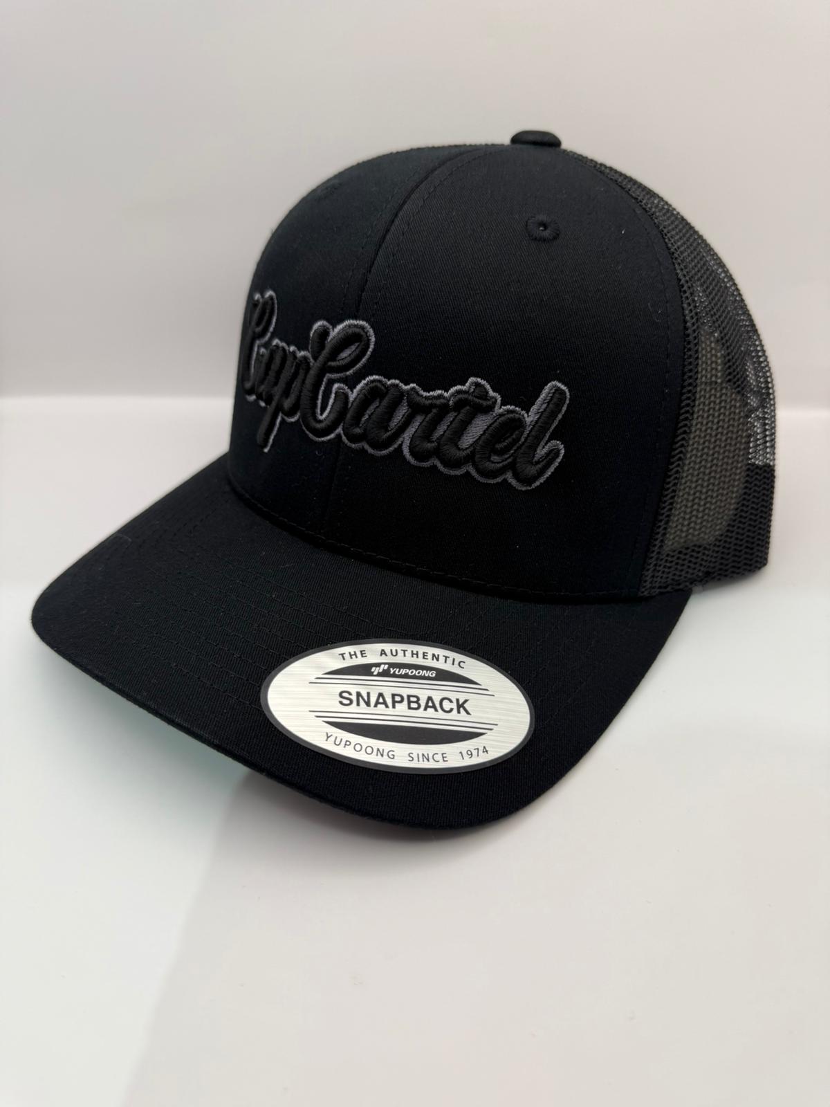 Cap Cartel Logo Cap - Black/Grey